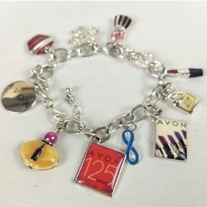 Women's Avon 125th Anniversary Charm Bracelet